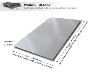 High Precision SUS444 Stainless Steel Sheet Short Time Delivery