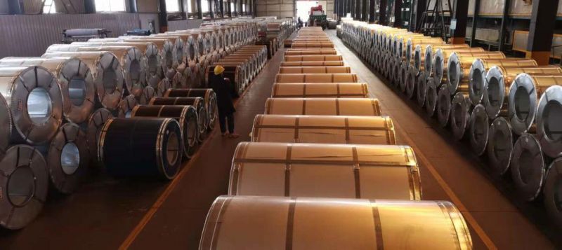 Cold Rolled ASTM A653 0.3-3mm Thickness PPGI Color Coated Galvanized Steel Coil