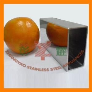 Stainless Steel Rectangular Pipe for Glass