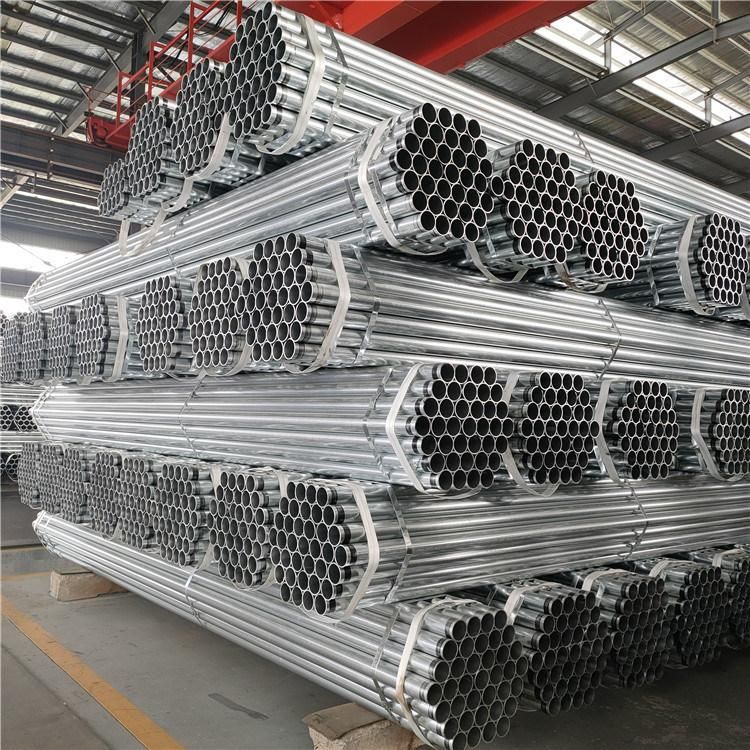 Carbon ERW Steel Pipe Hollow Section Galvanized/Welded/Black/Seamless/Stainless Round Tube/Pipe for Scaffolding