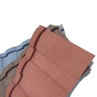 Waterproof Roofing Sheet Stone Coated Tiles for Building Roofing Materials Red Metal Roof Tile