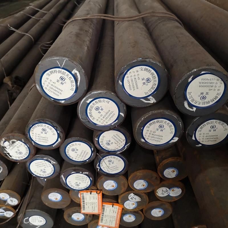 S45C/SAE1045 Hot rolled or Forged Carbon Steel Round Bar