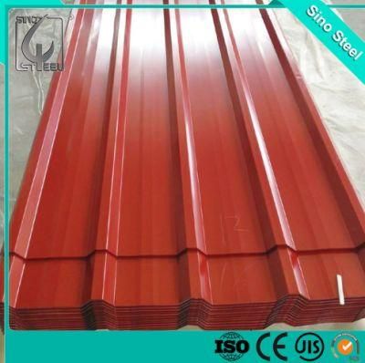 Roofing Material Sghc Color Coated Roofing Sheet Galvanized Corrugated Steel Sheet
