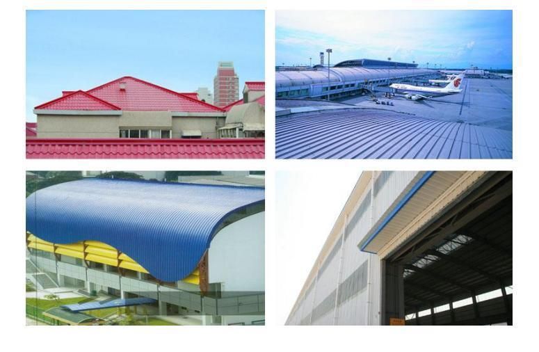 High Strength Cold Rolled PPGI Color Coated Steel Roofing Sheet for Building