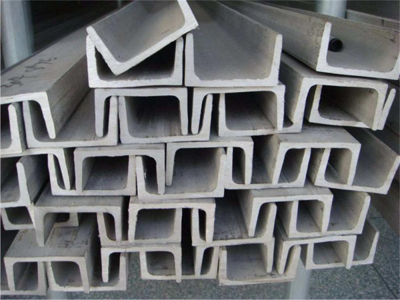 China Supplier 201 202 304/2b 321 316L/No. 1 Brushed Polished Pickling Stainless Steel Channel