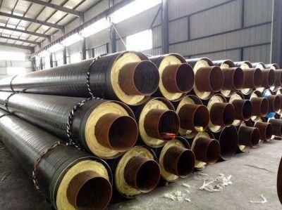 Heating and Cooling Resistant HDPE Coated Polyurethane Pipe Insulation