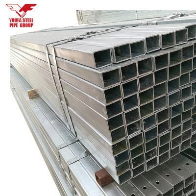 ASTM A500 Q235 S235jr S355jr Cold Rolled / Hot Rolled Black Annealed ERW Welded Hollow Section Square Steel Tube