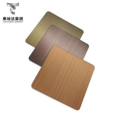 Factory Supply Cold Rolled AISI 316L A240 A480 A554 A276 No. 1 2b Ba No. 4 8K Super Mirrior Hairline Hl Stainless Flat Steel Sheet
