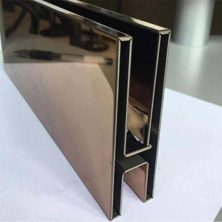 201 304 430 316L Color Sheets Stainless Steel Profile for Trimes Steel