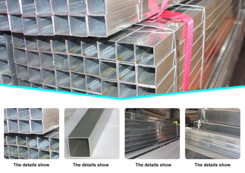 Professional Supply Gi Square Tube/Steel Pipe Per Ton