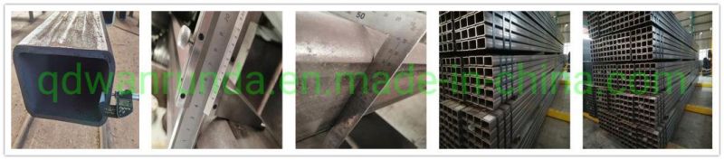 Mild Steel Machine Industry Use Rectangular Steel Tube