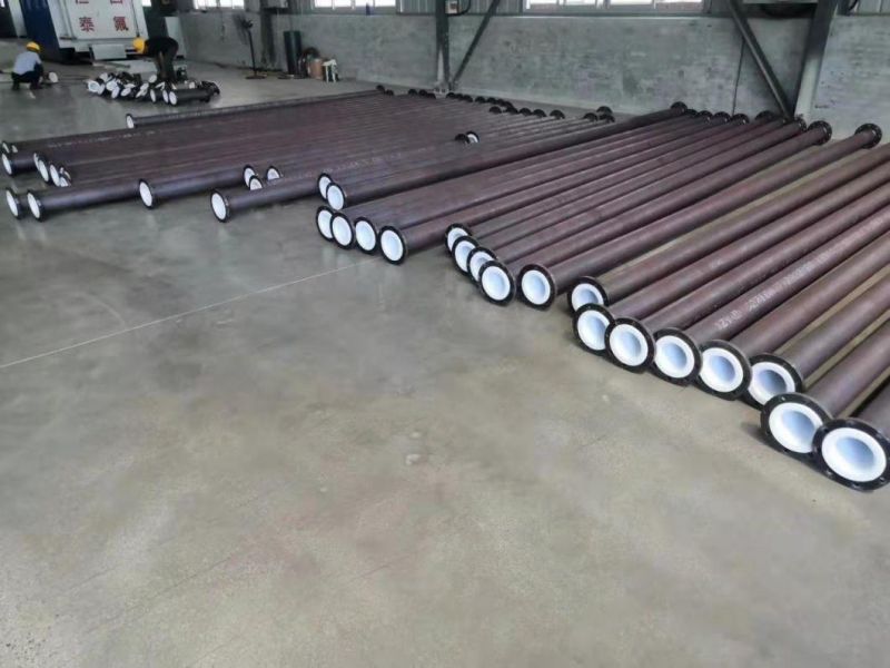 Anti High Corrosion PFA PTFE Lined Pipe