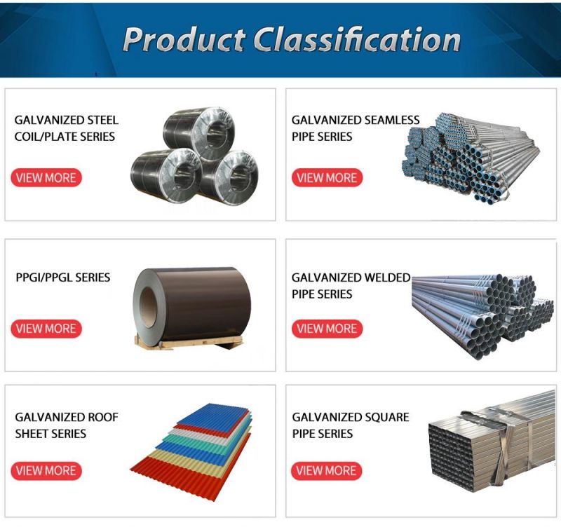 S235gh DIN Galvanized Steel Pipe ERW for Building Greenhouse