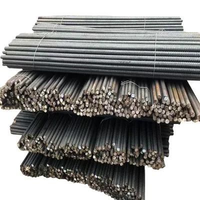 HRB400 HRB500 Hrb355 Steel Reinforcing Bars 6mm 8mm 10mm Rebars Coil Steel Rod Deformed Iron Bar for Construction