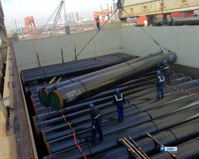 Carbon Ms Spiral Steel Welded Pipe Piles