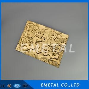Golden Color 201 202 304 430 Ba Stainless Steel Sheet