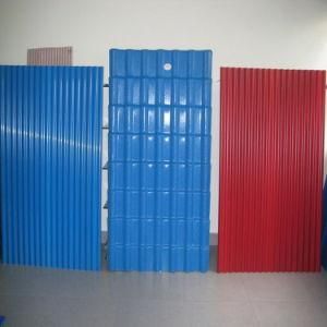 0.38X1250mm Corrugated Prepainted Steel Roofing Sheet