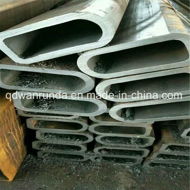 good quality Galvanized surface D shape steel tube