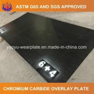 Chromium Carbide Hardfacing Wear Plate Concrete Pump