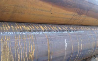 Welded Construction ERW LSAW Steel Pipe in En10219 S355jrh S355j2h S355j0h S235jrh S235j0h S235j2h