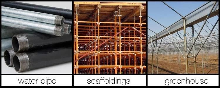 A53 A333 Gr. B St37 Square Rectangular Thick Wall Galvanized Steel Pipe Carbon Steel Pipe