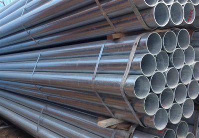 Carbon Tube ASTM SA53 Gra Grb Galvanized Zinc Black Seamless Welded Mild Steel Pipe