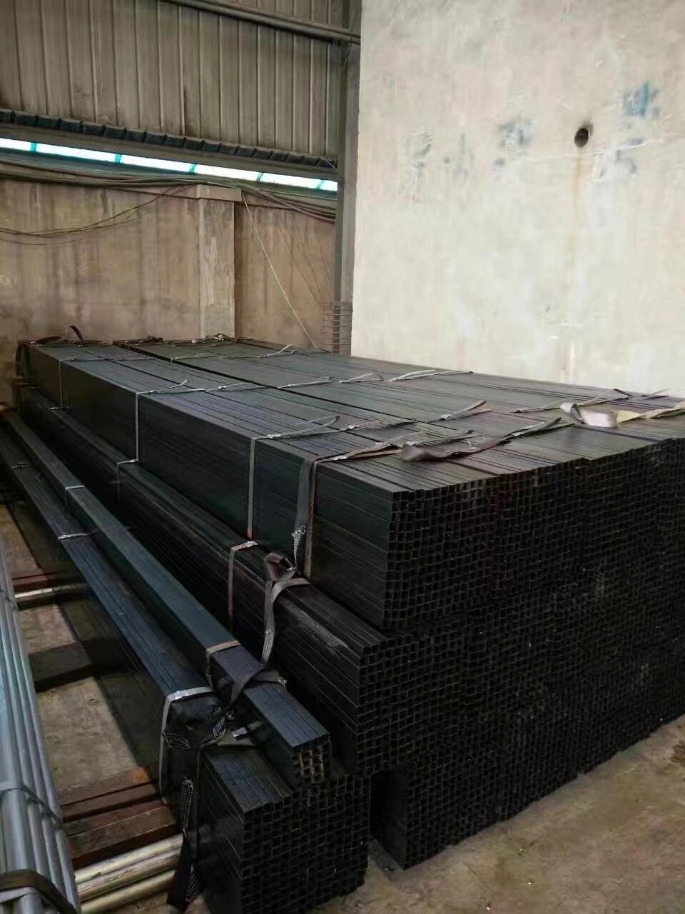 Oiled Black Annealed Square Steel Tube for Making Furniture