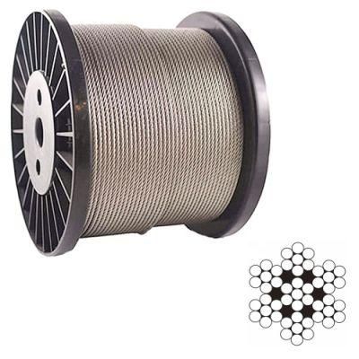 Cheap Factory Price Rotation Resistant 19X7 Performed Galvanized Steel Cable