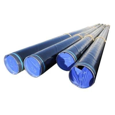 ASTM A252 2PE Anti-Corrosive Spiral Welded Steel Pipe for Fluid