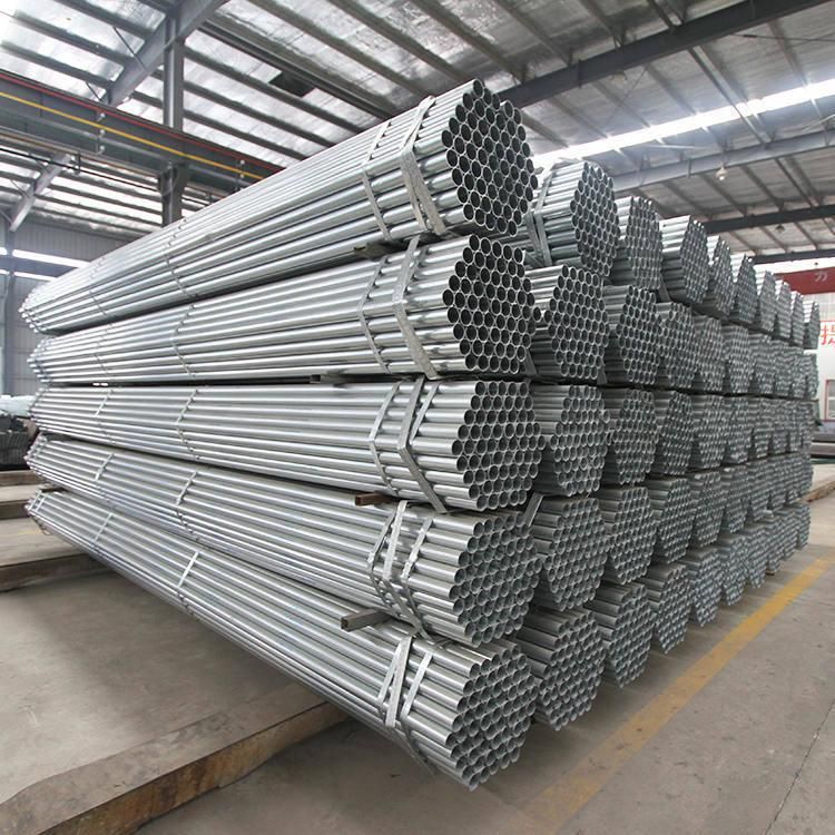 Q235B Galvanized Seamless Round Steel Pipe DC01 Zinc Steel Pipe Bending ASTM A106 B Galvanized Steel Tube