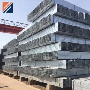 Q235 Galvanized Low Carbon Steel Iron Pipe with Square Shape Rectangular Shape