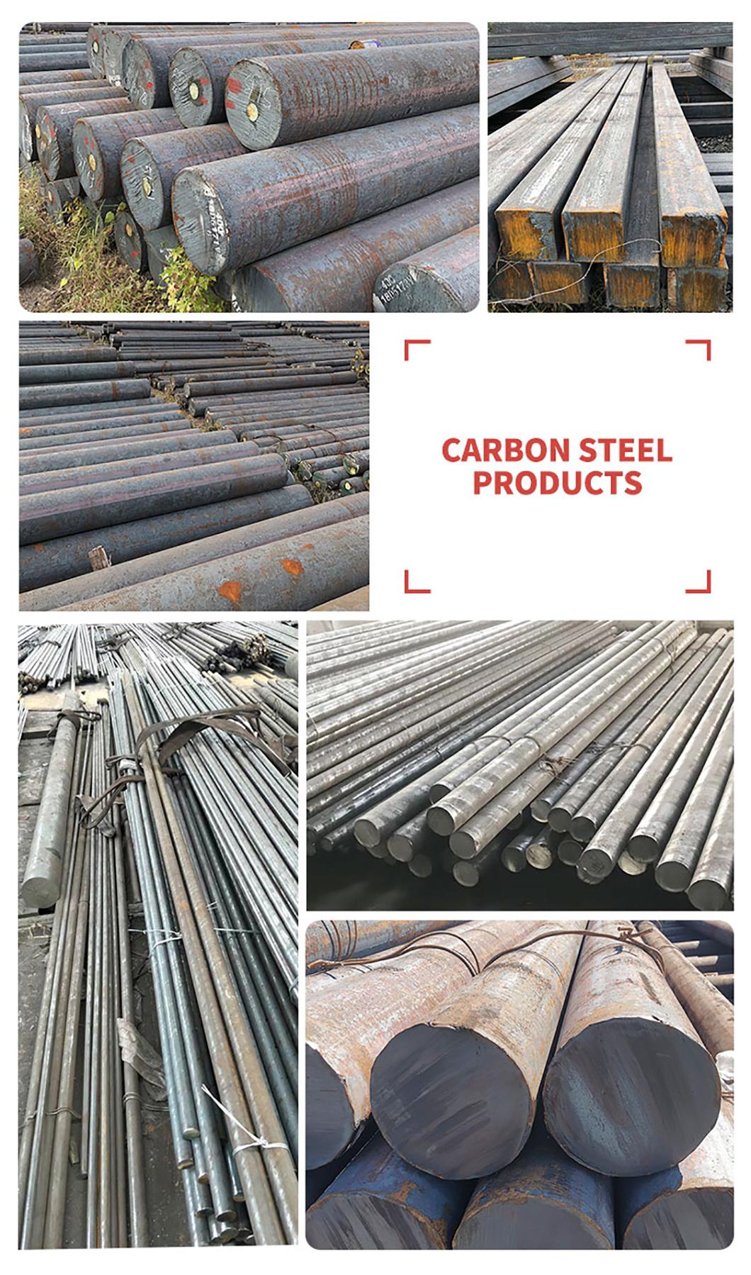 Q215 Ck45 Spiral Rround Carbon Steel Bar Rod Price Per Kg
