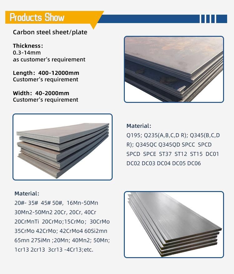 2021 Hot Sale Hot Rolled Carbon Steel Plate ASTM A572 Plate 20mm Thick Mild Carbon Sheet with Cheap Price