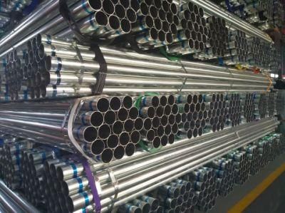 Pre Galvanized Carbon Steel Pipe Weld Round Pipe for Construction