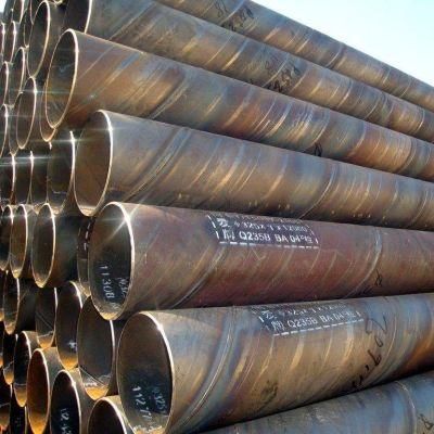 Factory Price Spiral Welded Steel Pipe Tube for Construction