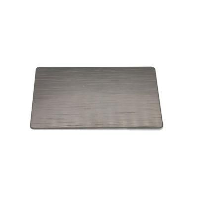ASTM A240 Bronze Color Coating 2b Ba Vibration Decoration 4X8 Inox Austenitic Stainless Steel Sheet