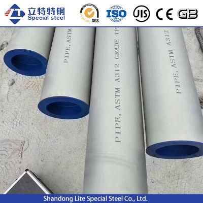AISI Approved Rectangle Square Round Pickling SS304 321 Tp310s Tp310h Tp316 Tp316L Ss Seamless Tube Welded Stainless Steel Pipe Factory