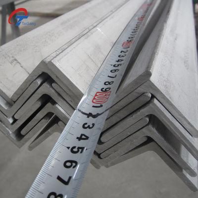 ASTM DIN En 201 Grade Cold Rolled Stainless Steel Corrosion Resistance Angle Bars for Building