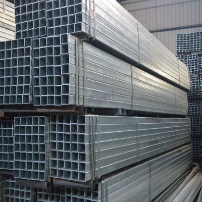 ASTM A106 A36 A53 1.0033 BS 1387 Ms ERW Hollow Steel Pipe Gi Hot DIP Galvanized Steel Pipe EMT Welded Steel Square Round Pipe