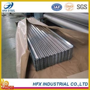 Corrugated Zincalume Steel Roofing Tiles with Az 100g