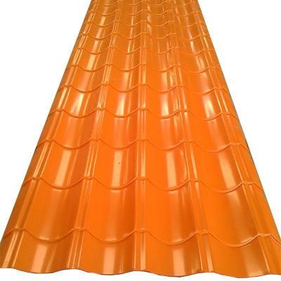Hot Dipped Galvanized Steel Color Coated Corrugated Roofing Sheet