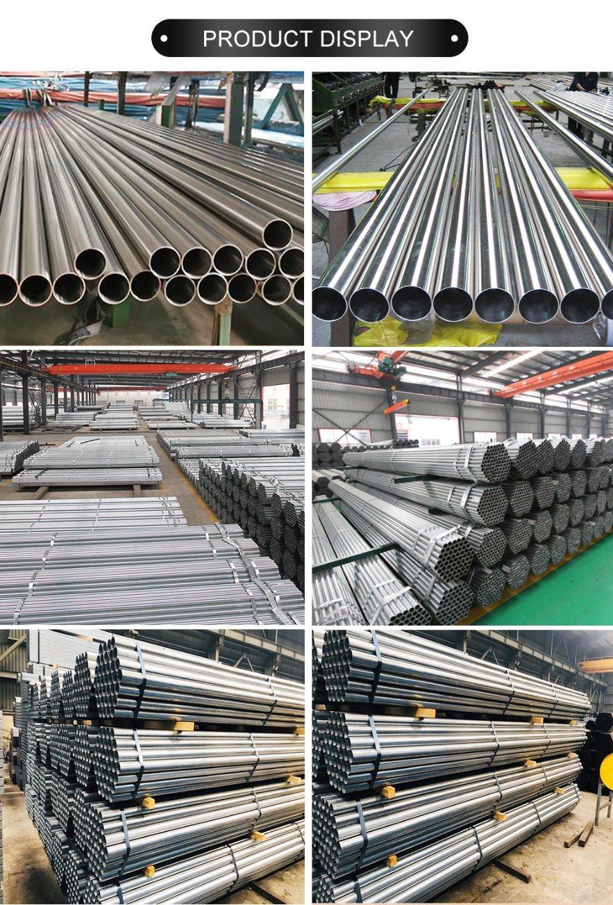 Seamless/ ERW Spiral Welded / Alloy Galvanized/Rhs Hollow Section Square/Rectangular/Round Carbon Steel Pipe/Seamless Stainless/Copper/Aluminum Steel Pipe