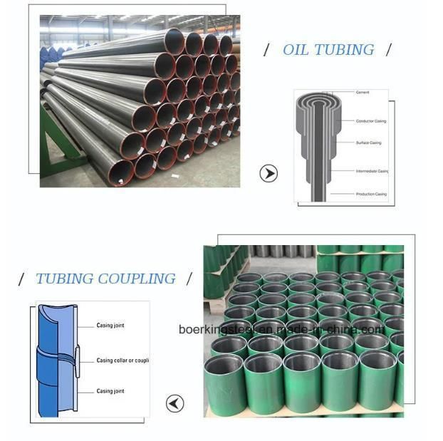 OCTG API 5CT 5dp 5e K55 J55 P110 N80 Seamless Steel Pipe Oil Casing Pipe