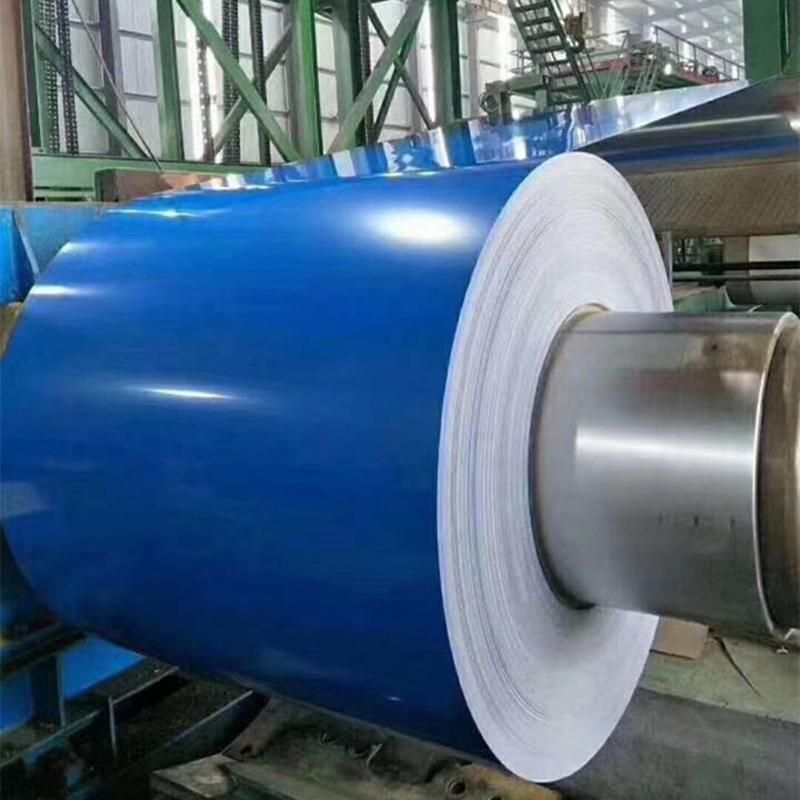 Cold Rolled Ral Red Blue Color Coated Steel Coil Price PPGI PPGL PE Pdvf Aluminium Galvanized Steel Coils
