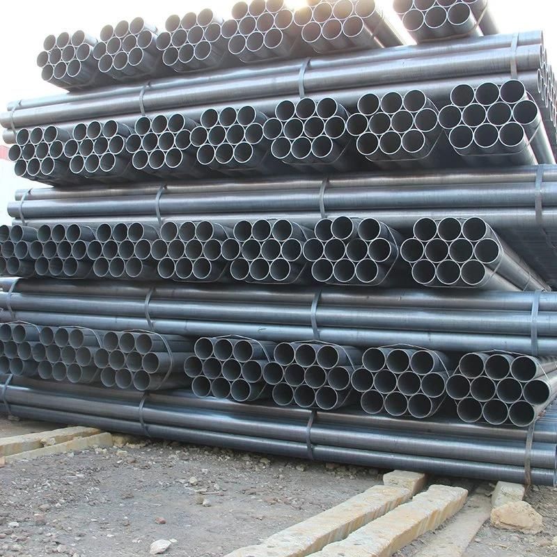 Manufacture Black Welded Steel Hollow Price Carbon Ms Pipe