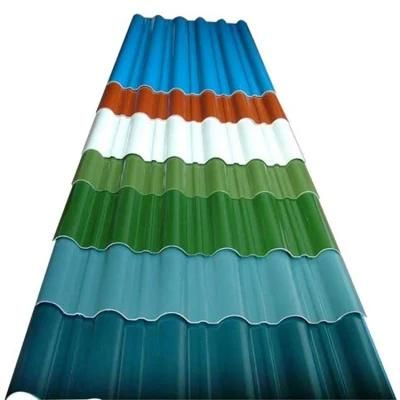 Coated ASTM 0.12-2.0mm*600-1250mm Steel Corrugated Building Material with Good Service Roofing Sheet
