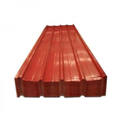 Professional Custom Color Coated Roof Sheet Metal Galvanized Corrugated Steel Plate