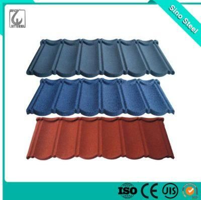 Roofing Decoration Building Material Steel Sheet Stone Coated Roof Tile