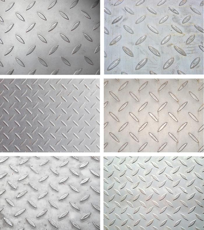 Safety Tread Steel Plate Q235 Ss400 with Ready Stock