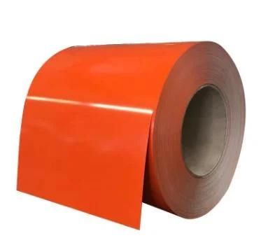 Factory Supply Dx51d Blue Green Red Ral Color Coated Iron Roll PPGI Hot Dipped Prepainted Galvanized Steel Coil for Roof